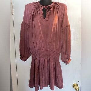 LUCKY BRAND Mauve Women's Dress Tunic Small